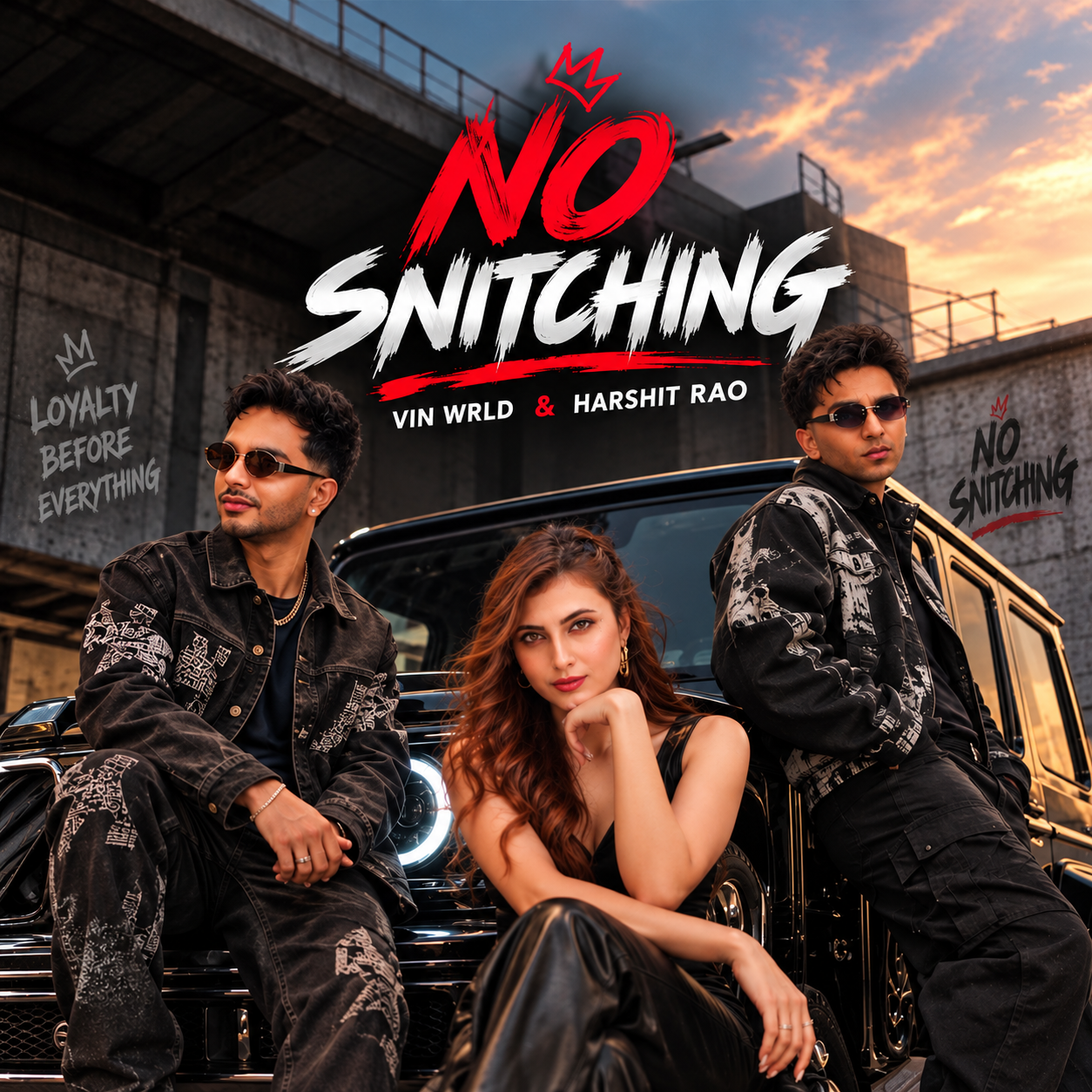 No Snitching Lyrics by Vin WRLD & Harshit Rao