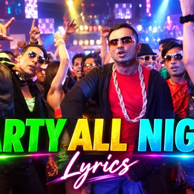 party all night lyrics | party all night Song lyrics
